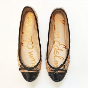 Sam Edelman Quilted Ballet Flats (Size 9)